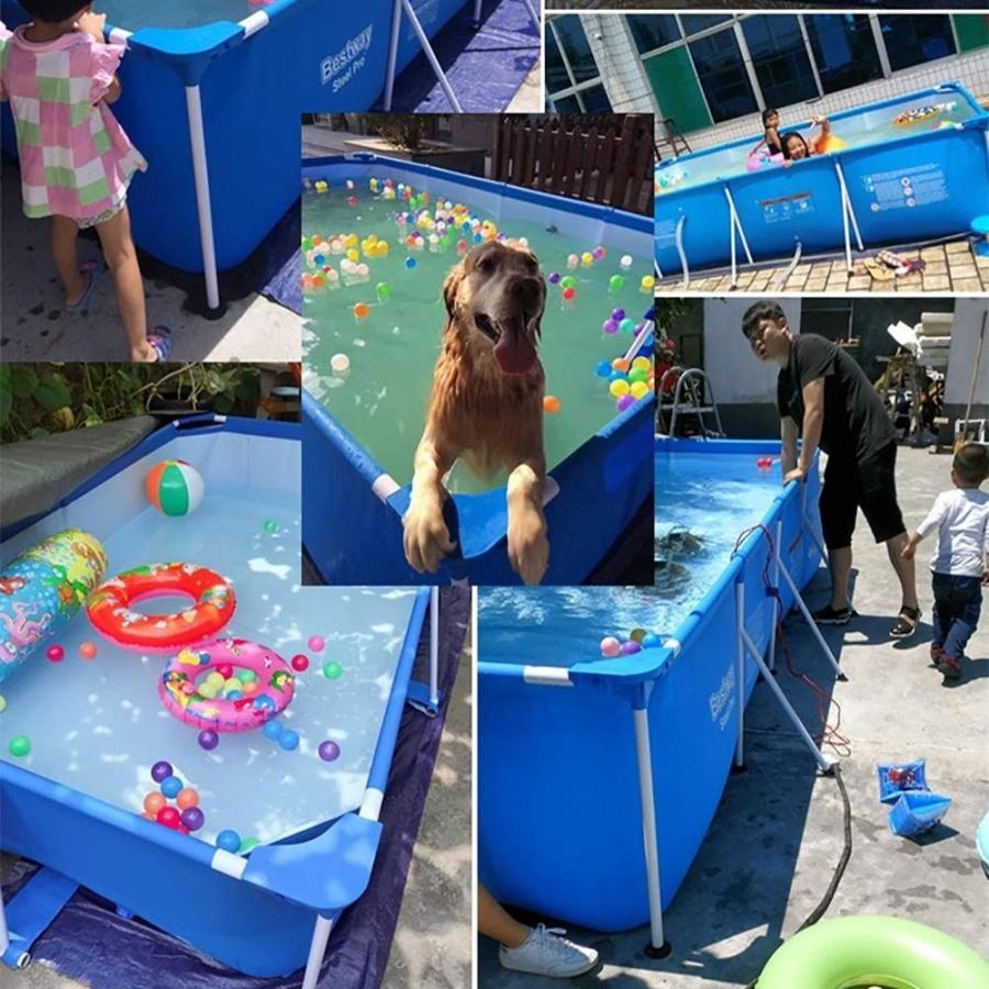 中古 260cm VeroMan フレームプール 大型 ファミリープール ビニールプール 【R1940347413】(12110円)