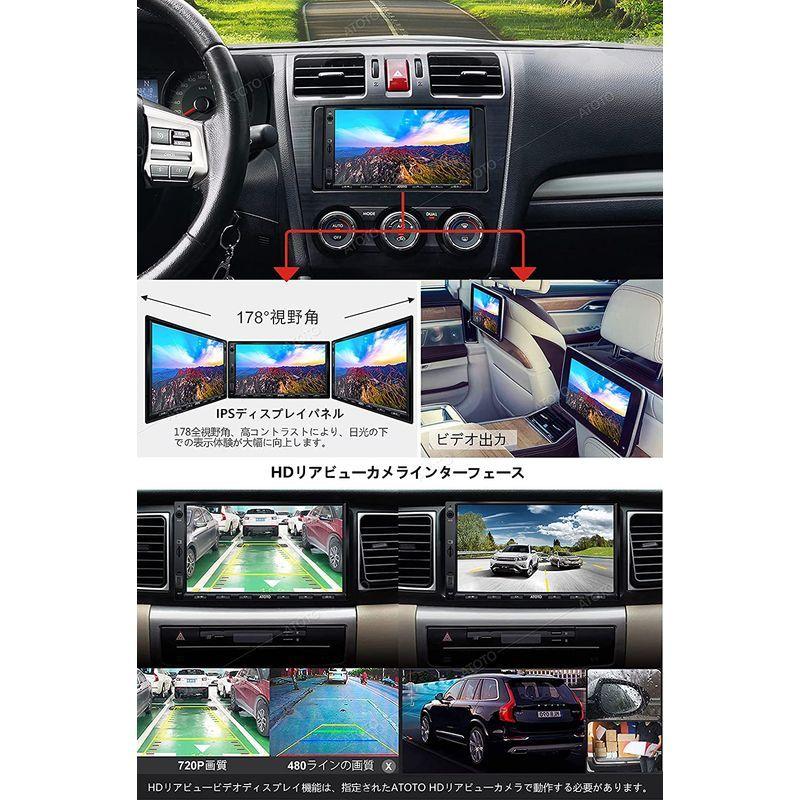 美品 Atoto F7 Auto Carplay接続 カーステレオレシーバー Android Ips F7g2a7se D Din 標準7in ポータブルオーディオ Cooesan Com