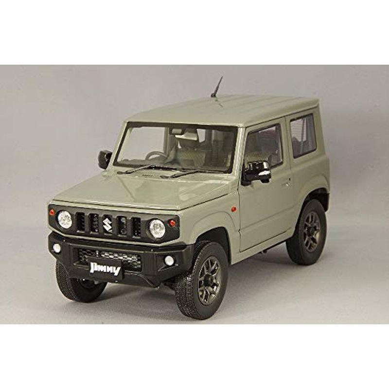 BM CREATIONS 1/18 スズキ ジムニー (JB64) ミディアムグレー 右ハンドル 日本仕様 660ccエンジン グレー B