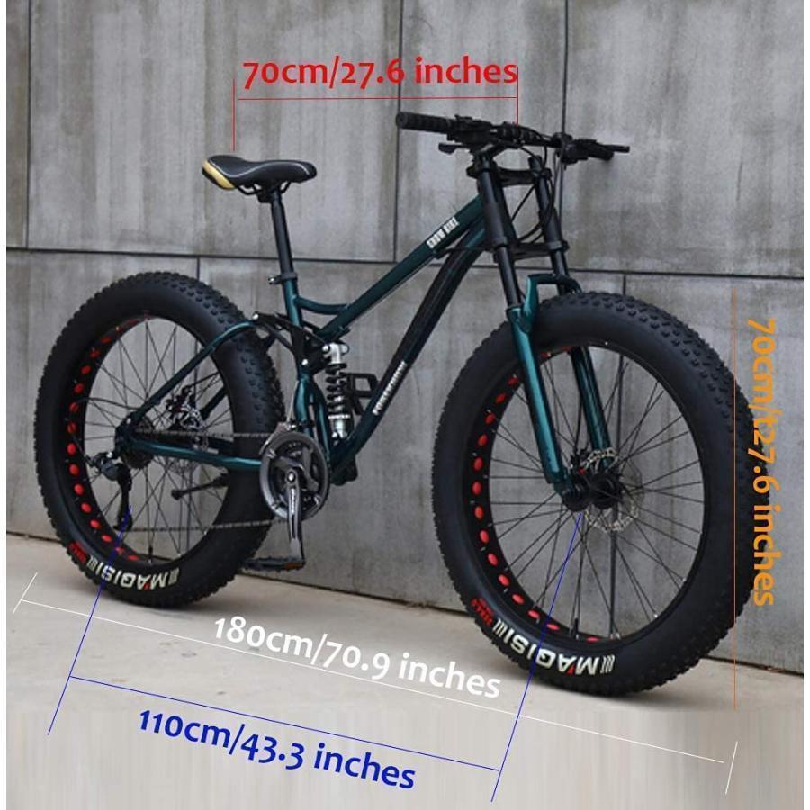 自転車MTB、ファットホイールバイク/ファットバイク/ファットタイヤマウンテンバイク、ビーチクルーザーファットタイヤバイクスノーバイクファットビッグ｜tomu-shop｜07