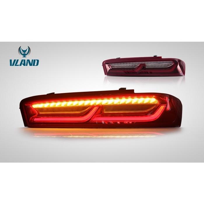 Vland 日本仕様車両ディーラー車 カマロ Lt Rs Ss Led テール ランプ 流れる ウインカー Camaro Camaro6taill0278a Vland Lamp 通販 Yahoo ショッピング