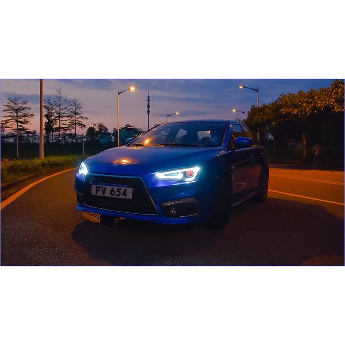 VLAND CZ4A 流れるウインカー ランエボX LED ヘッドライト Amazon | VLAND 三菱 ランエボX ヘッドライト ランサー