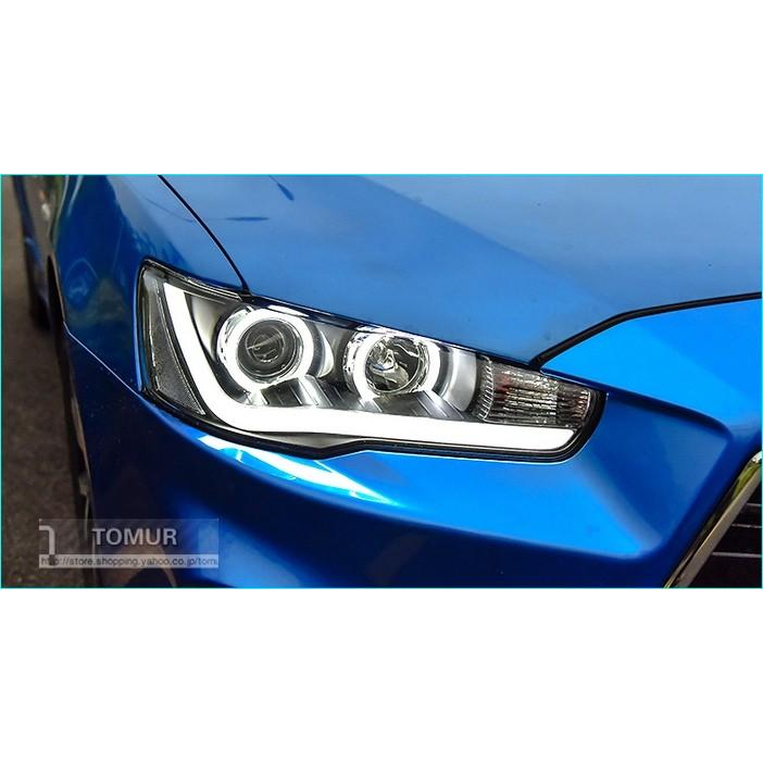 2連イカリング 右ハンドル光軸 ランサーエボリューションX LED