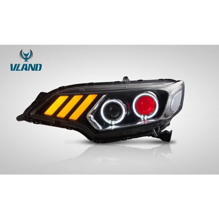 イカリング 流れるウインカー フィット GK LED ヘッドライト 国内仕様