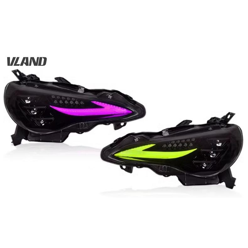 VLAND RGBバージョン RC仕様 86 BRZ用 Lライン LED三眼ヘッド