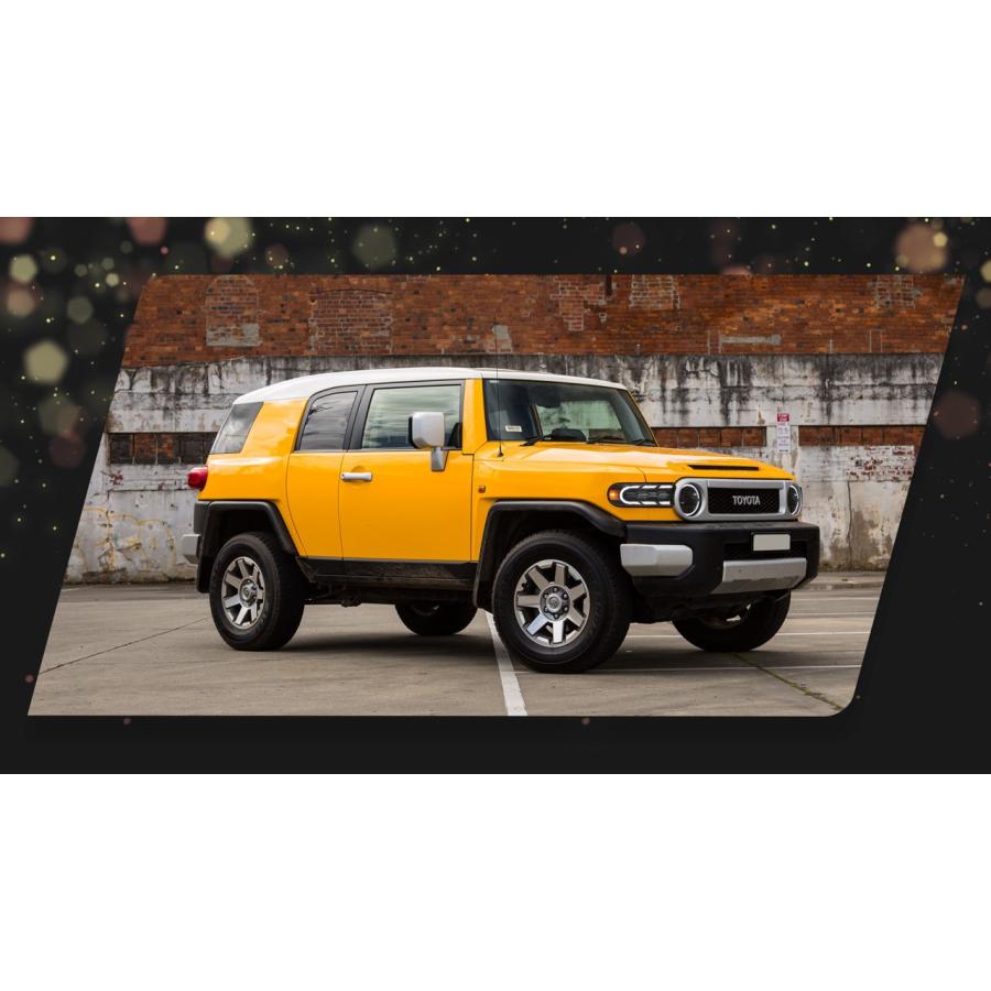 FJ クルーザー LED ヘッド ライト 流れる ウインカー VLAND : Vland