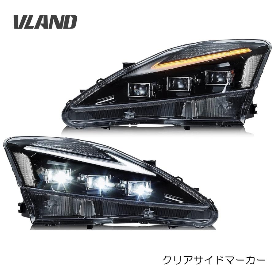 VLAND 20系IS用 三眼LED 30後期仕様 GSE20 USE20 ヘッドライト