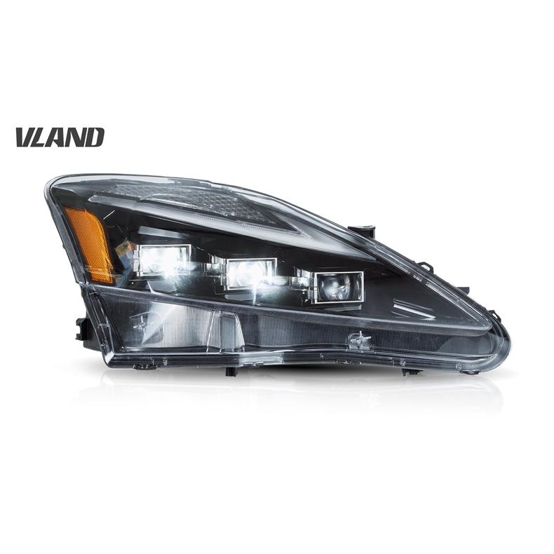 VLAND VLAND 20系IS用 三眼LED 30後期仕様 GSE20 USE20 ヘッドライト