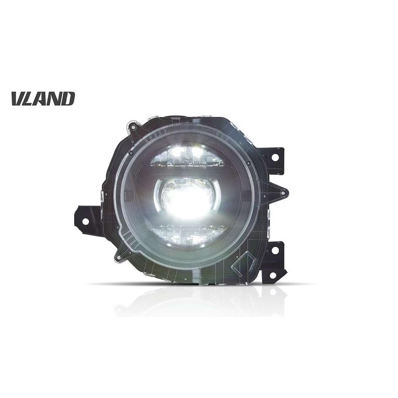 VLAND ジムニー JB64W ジムニーシエラ JB74W LEDプロジェクターヘッドライトユニット 左右 オープニング機能付オンオフ切替可能 流れるウィンカー機能の画像