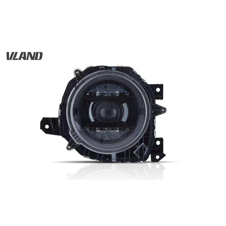 VLAND ジムニー JB64W ジムニーシエラ JB74W LEDプロジェクターヘッドライトユニット 左右 オープニング機能付オンオフ切替可能 流れるウィンカー機能の画像
