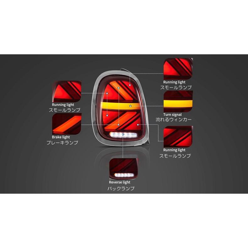 MINI（ミニ） VLAND MINI F系前期用 ユニオンジャック テールランプ
