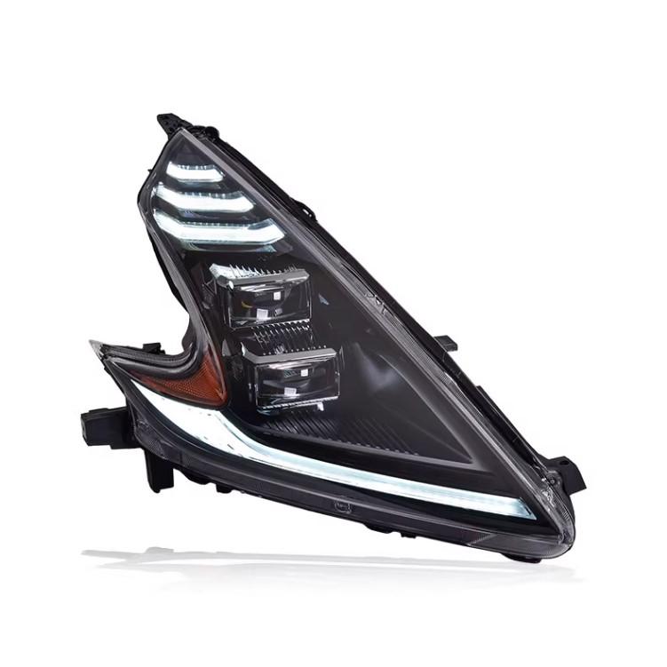 VLAND フェアレディZ ヘッドライト Z34 流れるウインカー ディミング