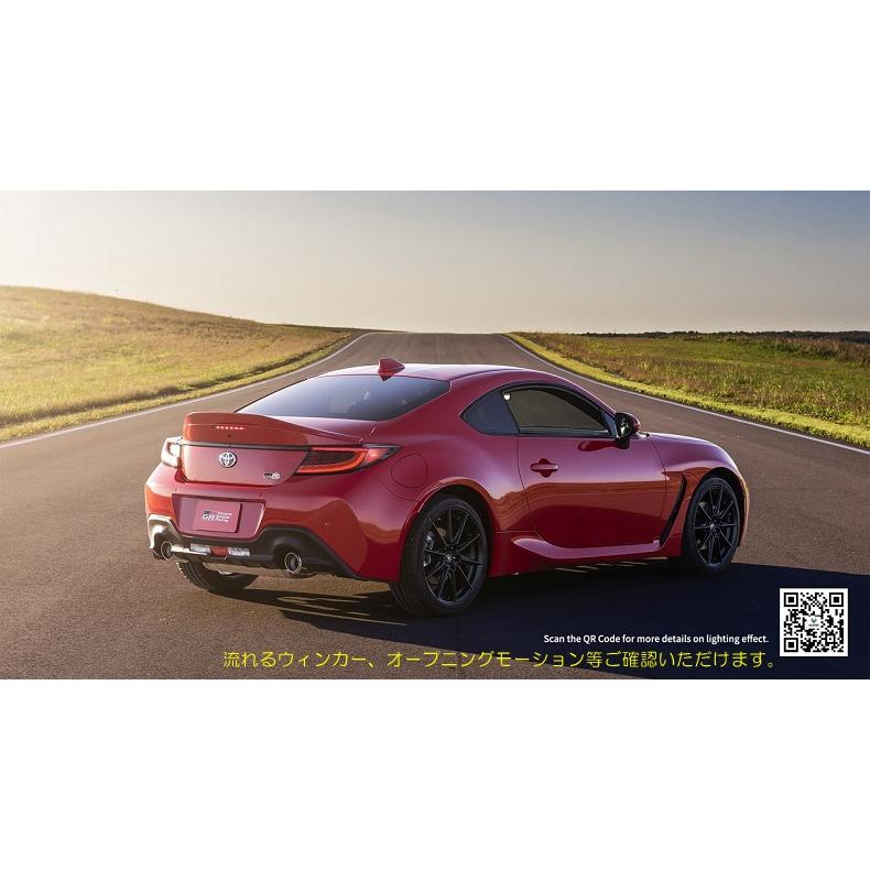 86 GR86 ZN8 BRZ ZD8 LEDテールランプ 流れるウィンカー オープニング