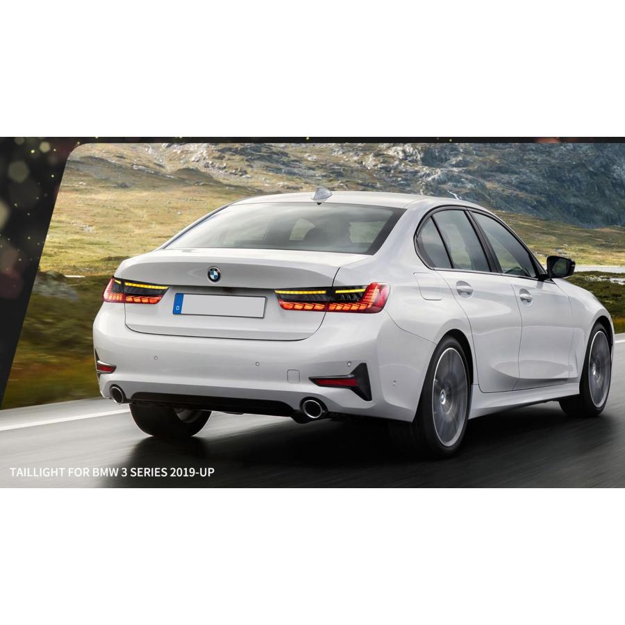 VLAND VLAND BMW G20用 3シリーズ テールランプ 流れるウインカー