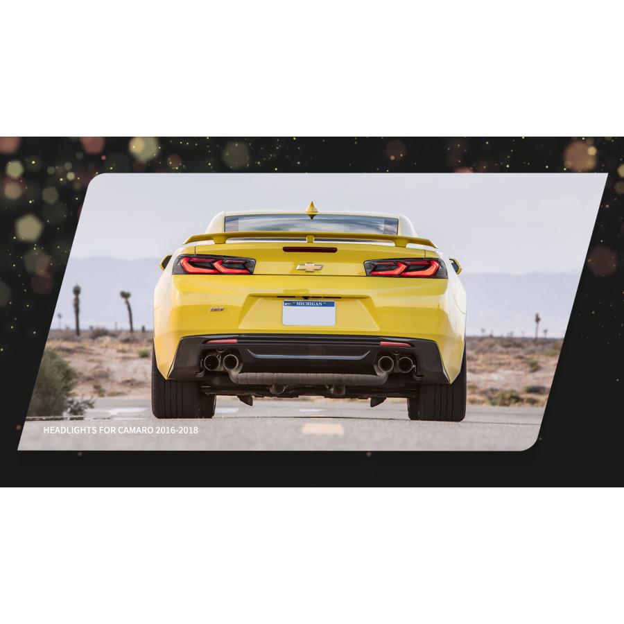 シボレー（CHEVROLET） カマロ LT RS SS LED テール ランプ 流れる