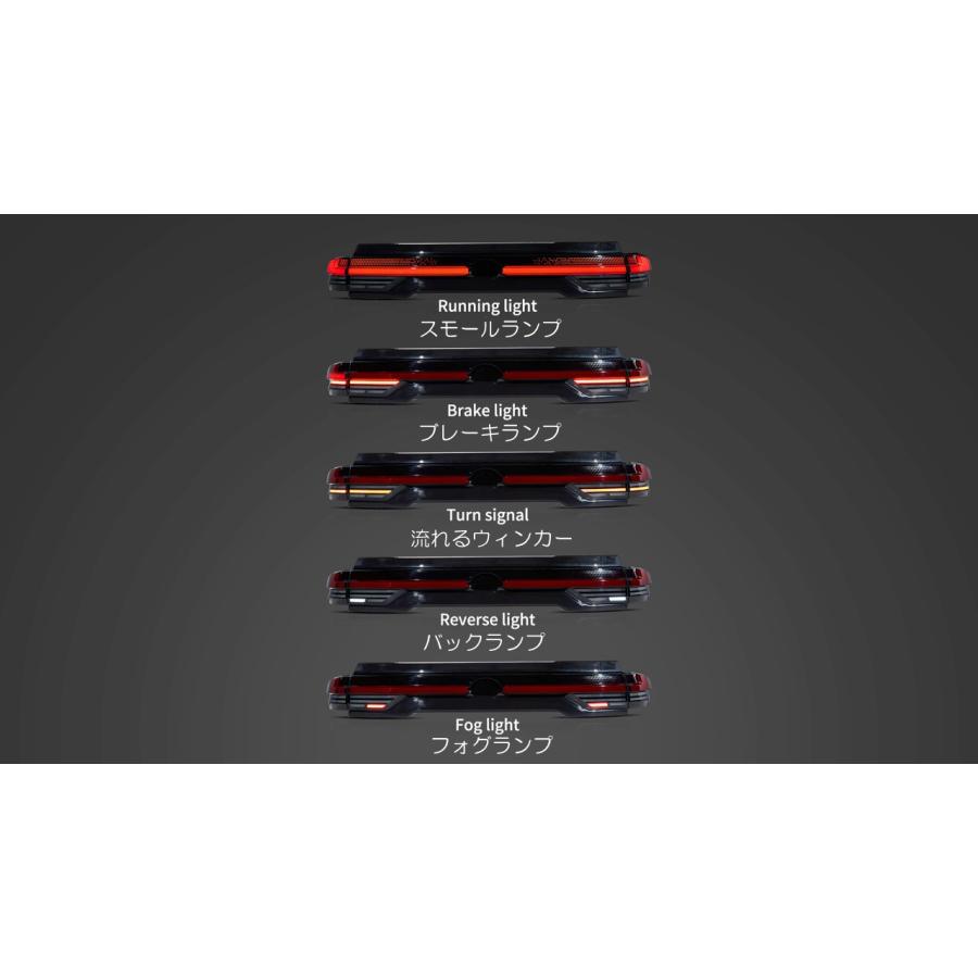 ランドクルーザー VLAND 300系 ランドクルーザー300 LEDテールランプ