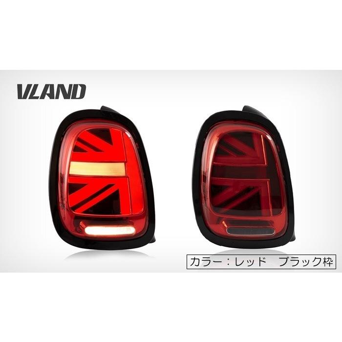 【極美品】VLAND r56 テールランプ ユニオンジャック MINI VLAND ミニ R56 R57 R58 R59 LED テールランプ ユニオン