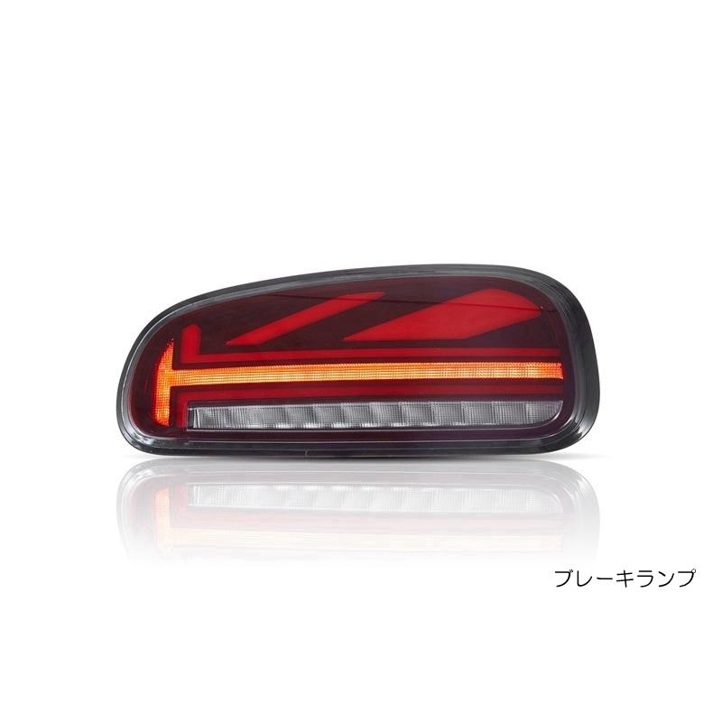 VLAND テールランプ ミニ クラブマン MINI クーパー ワン F系 シーケンシャル 流れるウインカー スモーク レッド F54の画像