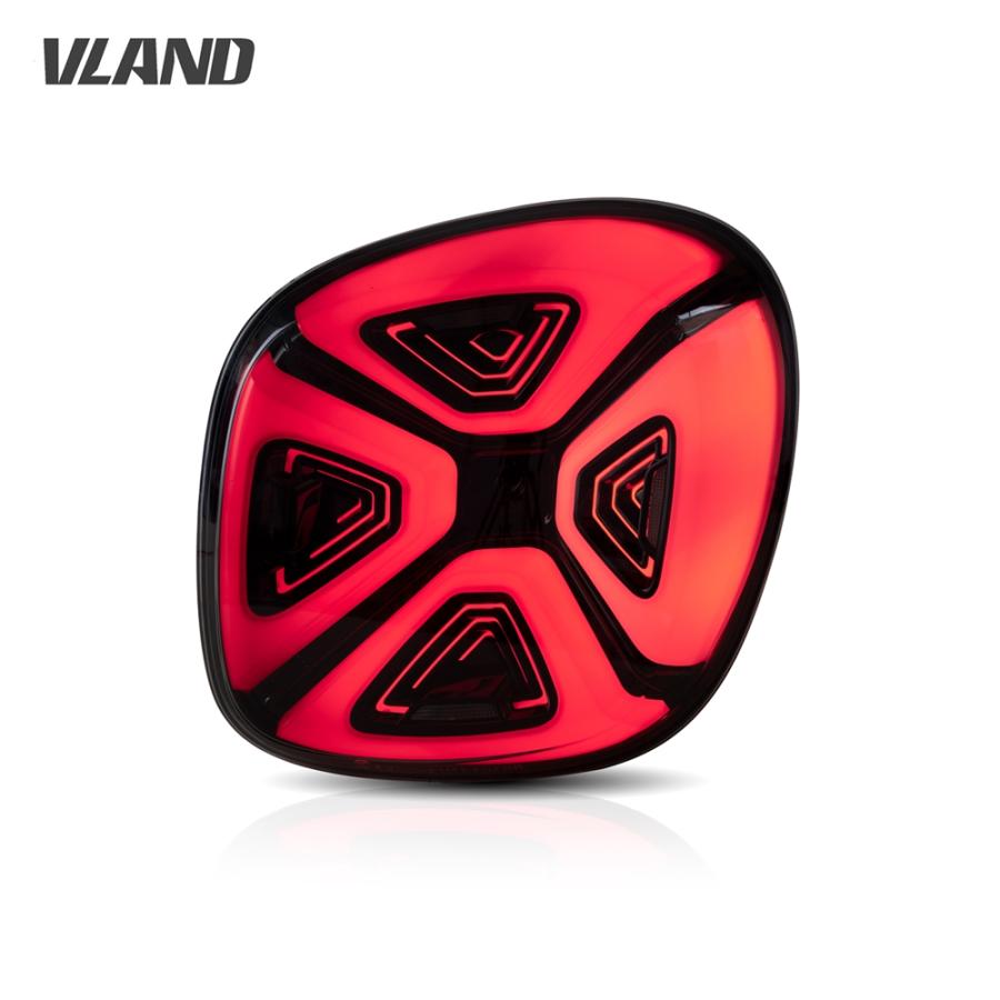 VLAND スマート LEDテールランプ オープニング機能搭載切替可能