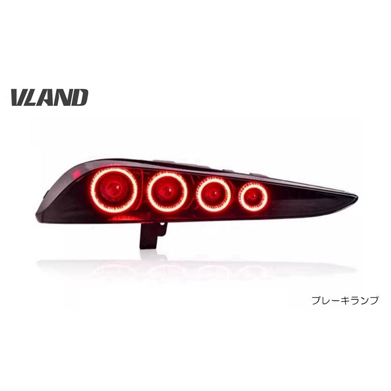 VLAND A90/91 GRスープラ LEDテールランプ 流れるウインカー オープニング機能搭載切替可能 カスタム ドレスアップ シーケンシャル VLAND A90/91 GRスープラ LEDテールランプ 流れるウインカー オープニング機能搭載切替可能 カスタム ドレスアップ シーケンシャル