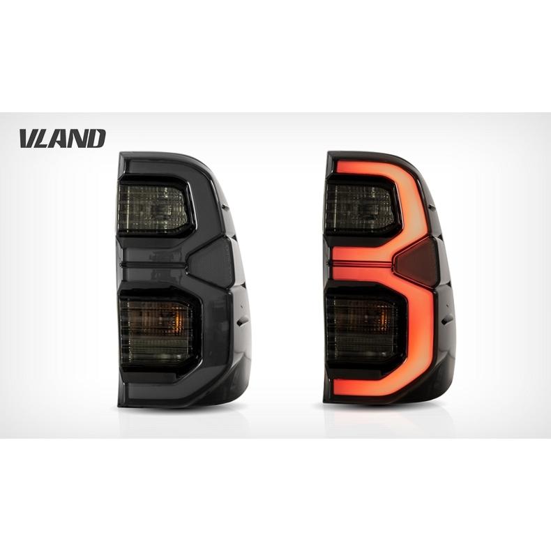 ハイラックス VLAND GUN125 LEDテールランプ 後期純正仕様 レッド
