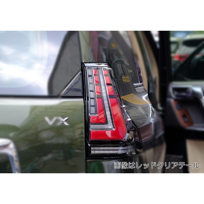 150プラド 中期型 LEDテールランプ　 （流れるウインカー） ランドクルーザー ZW 流れるウィンカー プラド150 前期中期後期 LED