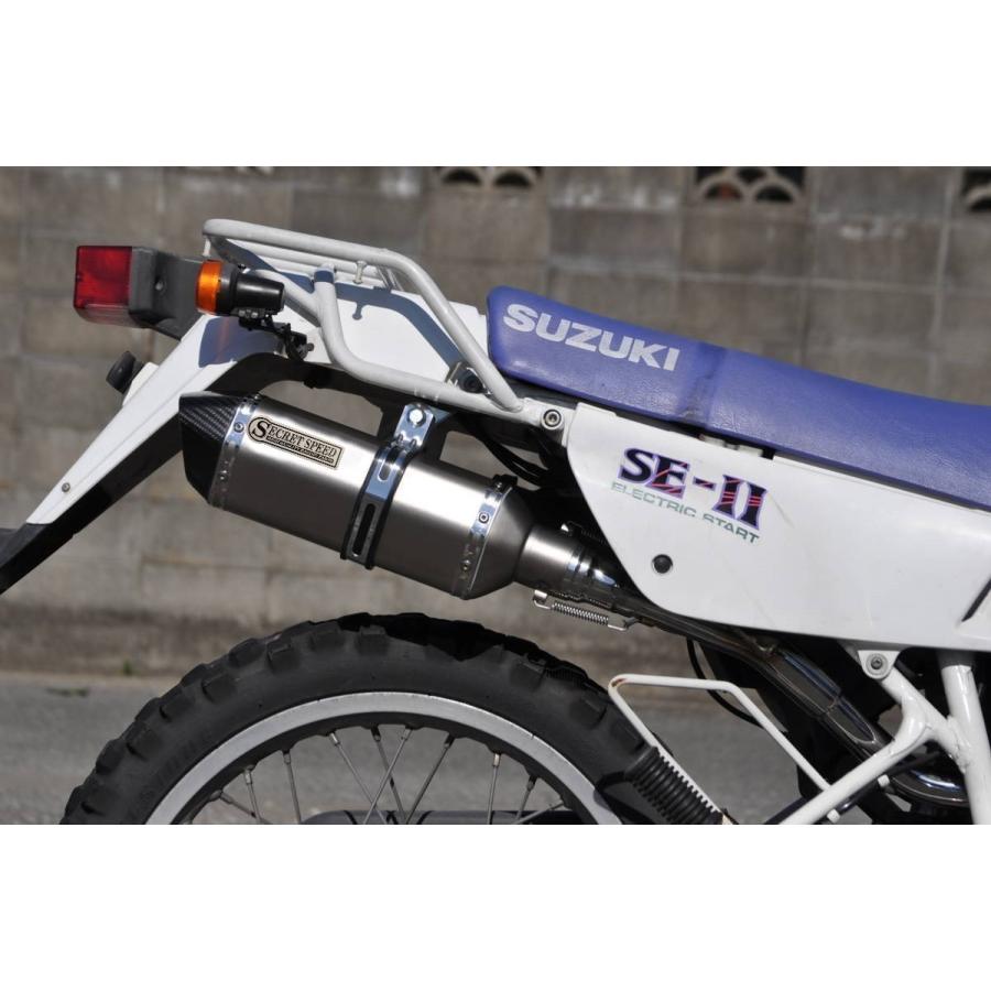 SECRET SPEED☆スズキ ジェベル200 SX200 スリップオンマフラー SECRET SPEED☆スズキ ジェベル200 SX200 スリップオンマフラー
