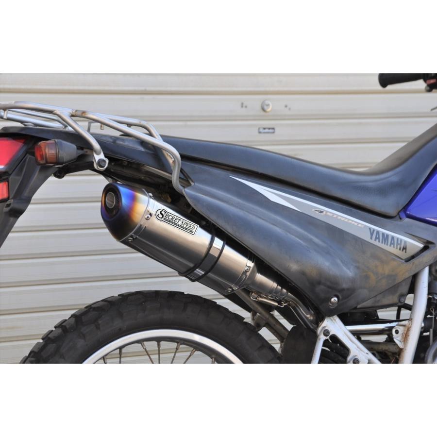 SECRET SPEED☆ヤマハ XTZ125 スリップオンマフラー ブルー SECRET SPEED☆ヤマハ XTZ125 スリップオンマフラー ブルー