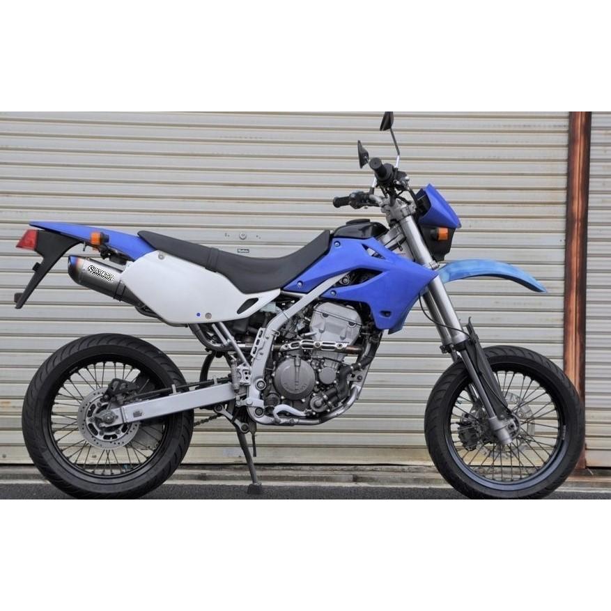 専用SECRET SPEEDカワサキ Dトラッカー250 ブルーKLX250 SECRET SPEED☆カワサキ Dトラッカー250 KLX250 キャブ車 スリップオン