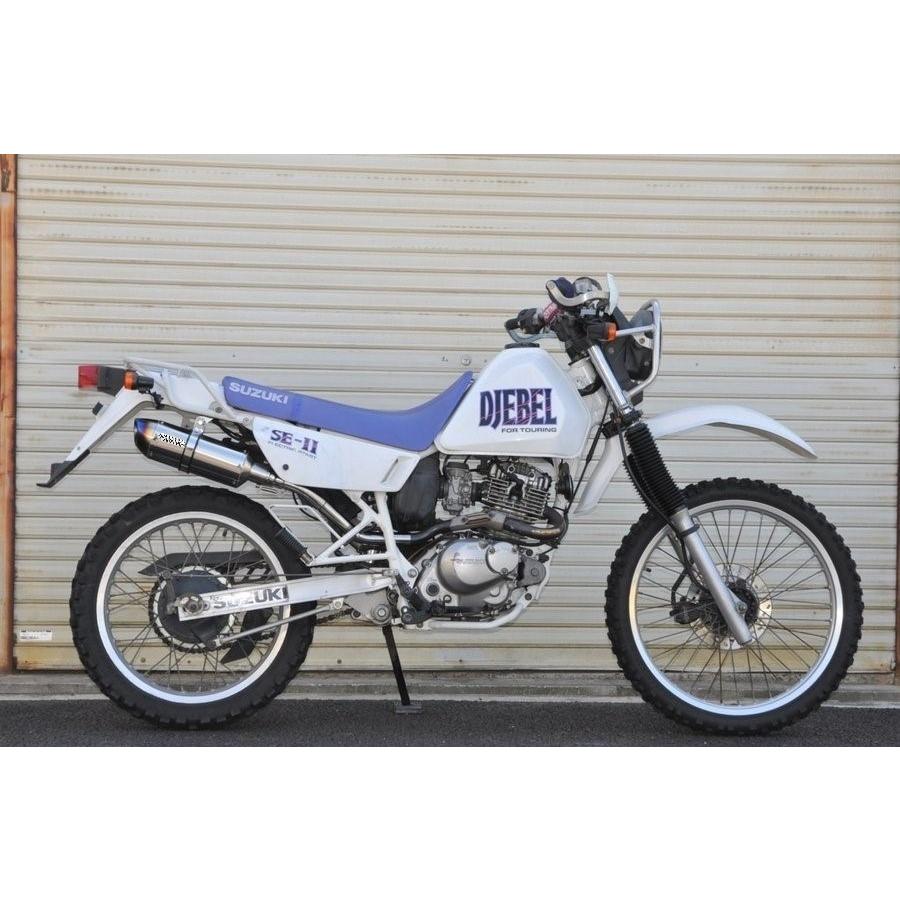 Secret Speed スズキ Djebel125 ジェベル Sx125 スリップオンマフラー ブルーサイレンサー Suzuki オフ車 値段が激安
