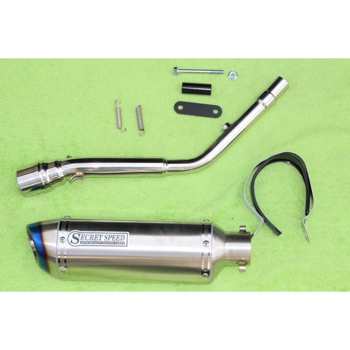 SECRET SPEED☆カワサキ Dトラッカー125 KLX125 FI スリップオン