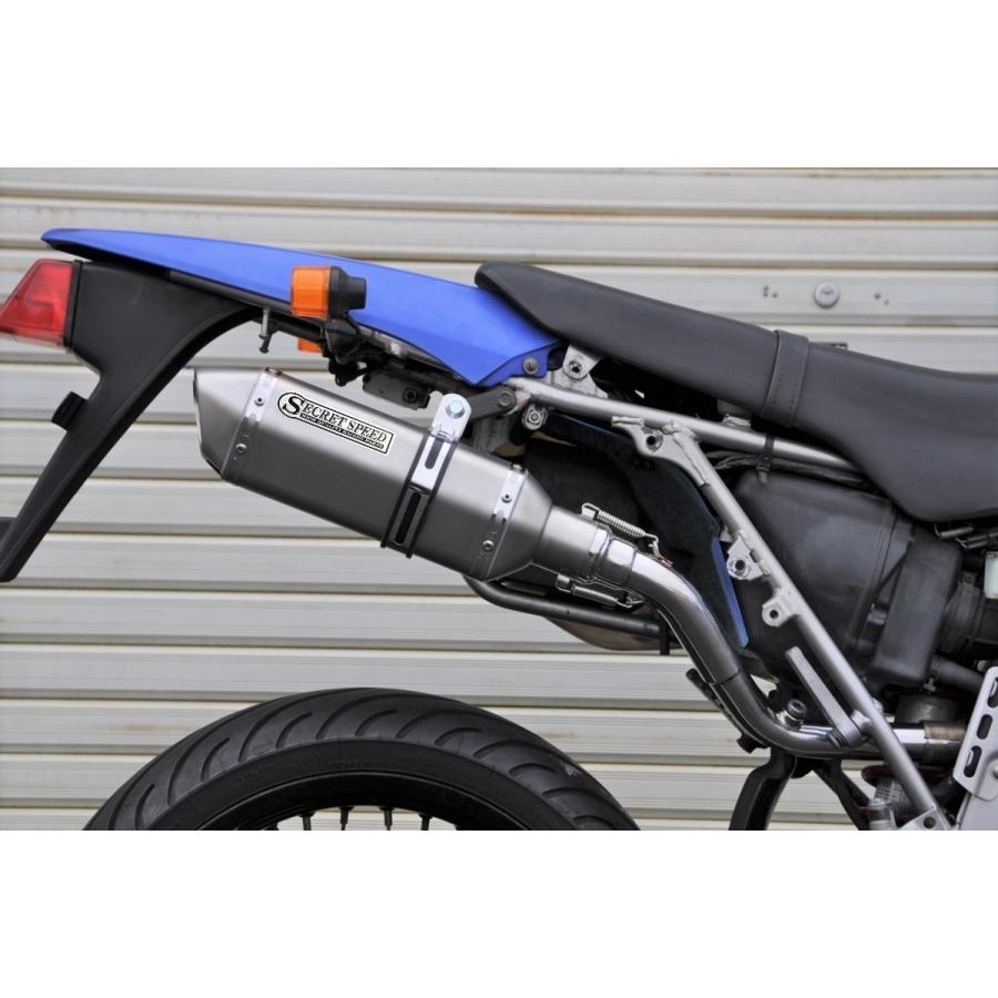 Dトラッカー　キャブ車用マフラー SECRET SPEED☆カワサキ Dトラッカー250 KLX250 キャブ車専用 スリップ