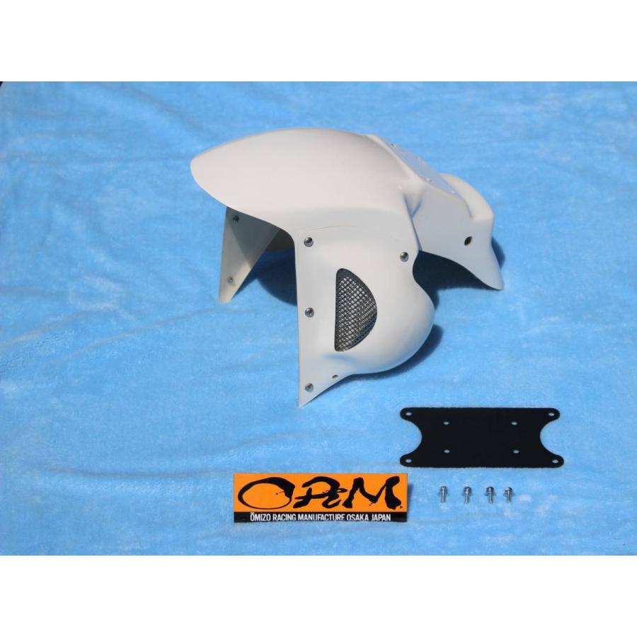 ORM製 ホンダ VT250F MC08 フロント エアロダクトフェンダー FRP