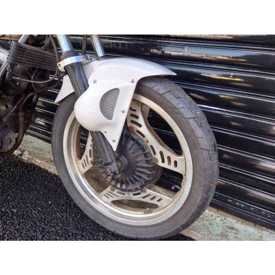 エアロ　フェンダー　ブラック/ダクト 汎用CBR400F エアロフェンダーブラック/ダクト 汎用CBR400F