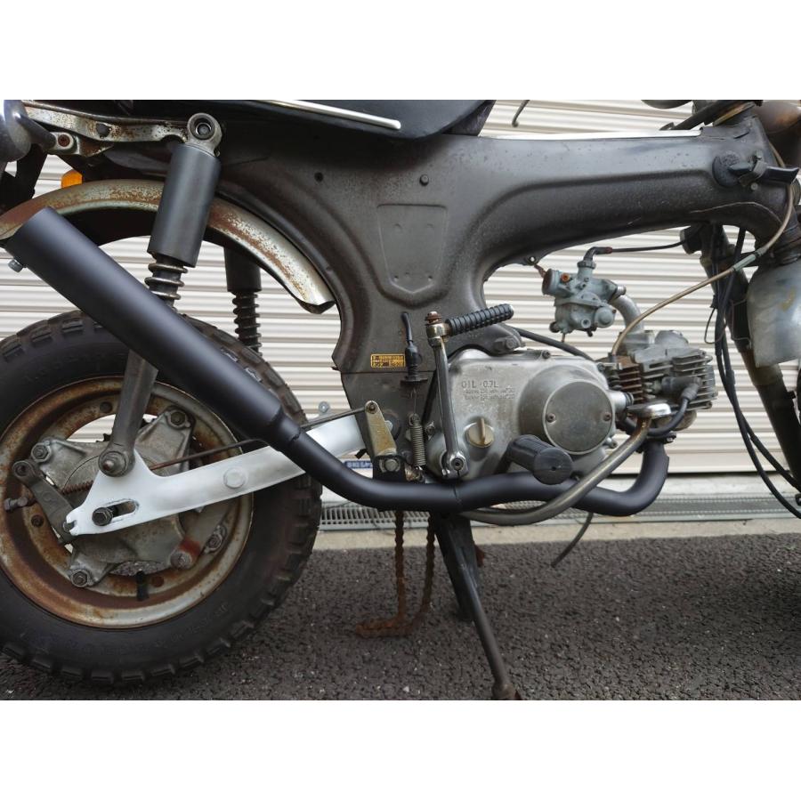ホンダ DAX50/70 ワイドホイール5.5J対応 遺憾砲マフラー 50φ 耐熱