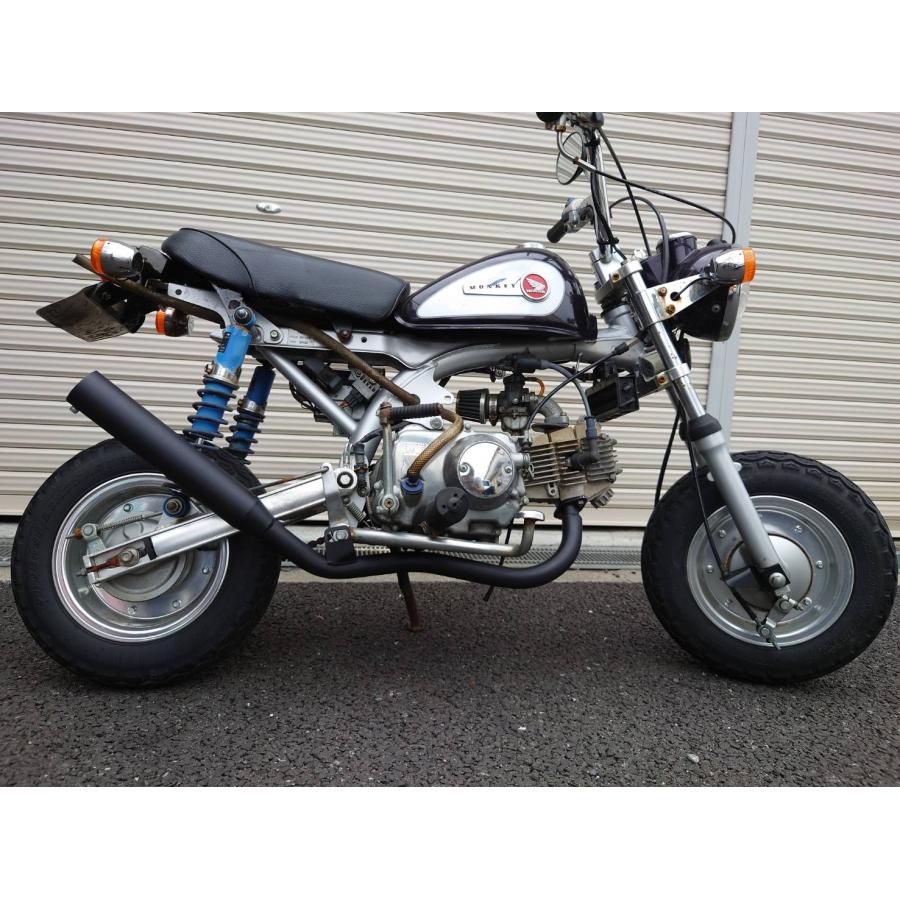 ホンダ モンキー/ゴリラ 50 BOKONマフラー 50φ 耐熱ブラック ホンダ モンキー/ゴリラ 50 BOKONマフラー 50φ 耐熱ブラック