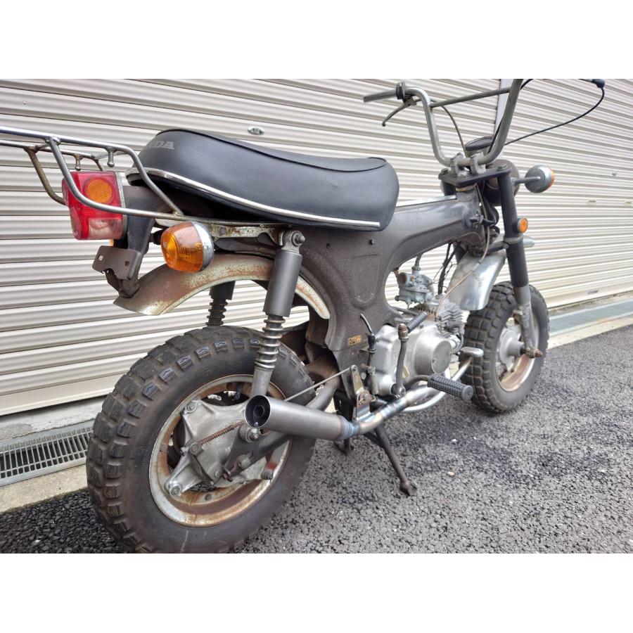 ホンダ DAX50/70 ノーマルスイングアーム用 バズーカ砲マフラー 50φ