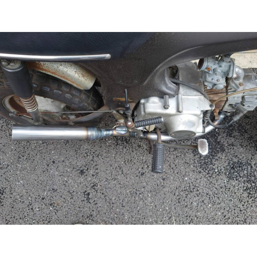 ホンダ DAX50/70 ノーマルスイングアーム用 バズーカ砲マフラー 50φ