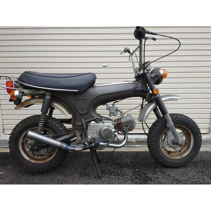 ホンダ DAX50/70　バズーカ砲 ノーマルスイングアーム用 キャブ用 50φ ホンダ DAX50/70 ノーマルスイングアーム用 バズーカ砲マフラー 50φ