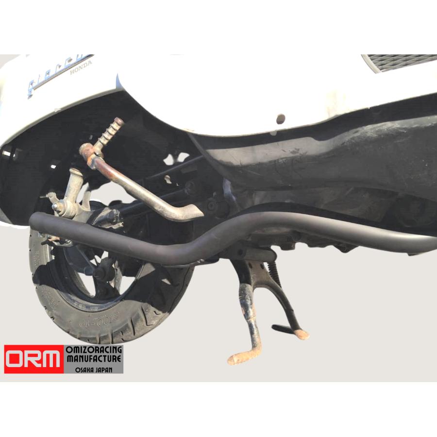 ホンダ ジョルカブ用マフラー 耐熱ブラック マフラーのみの販売 《TURNIP》 ホンダ ジョルカブ ≪GIORCUB≫ 用 50φマフラー TURNIP ブラック