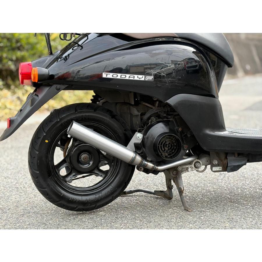 ホンダ トゥディ用マフラー ONEDAY CLEAR クリア塗装 SECRETSPEED 日本