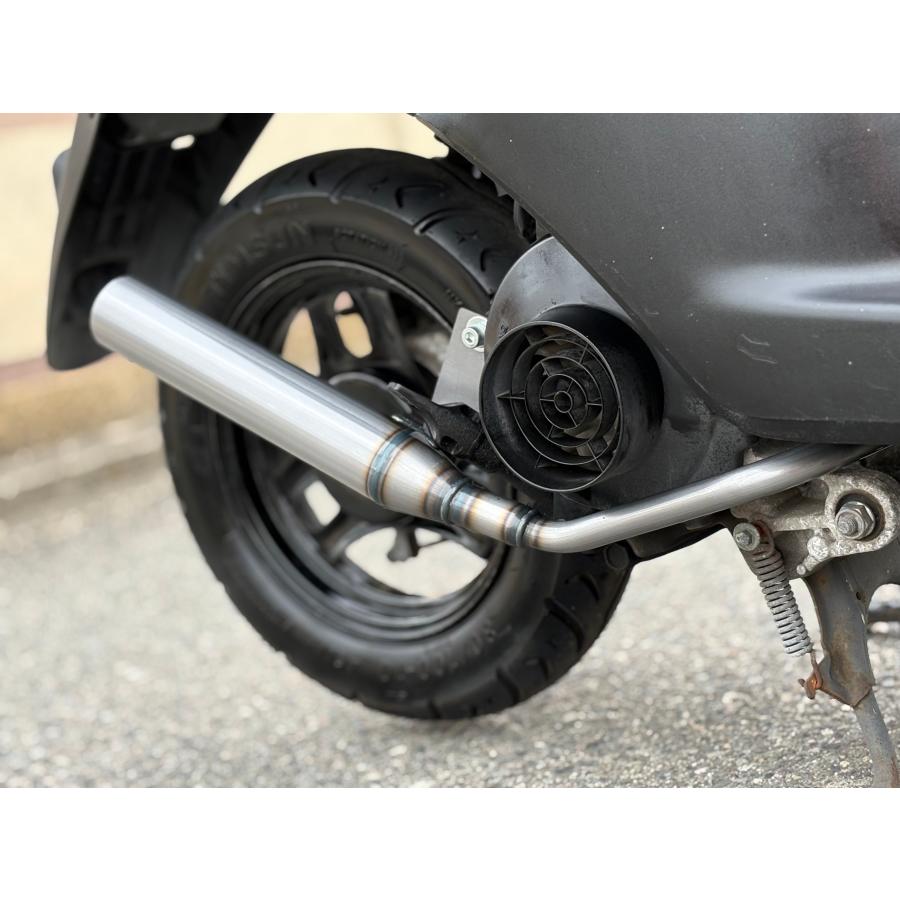 ホンダ　トゥディ　社外マフラー ホンダ トゥディ用マフラー ONEDAY BLACK 黒塗装 SECRETSPEED 日本製