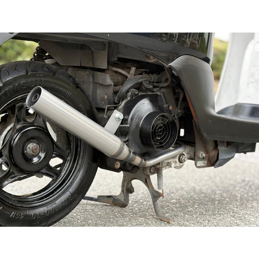 ホンダ トゥディ用マフラー ONEDAY CLEAR クリア塗装 SECRETSPEED 日本