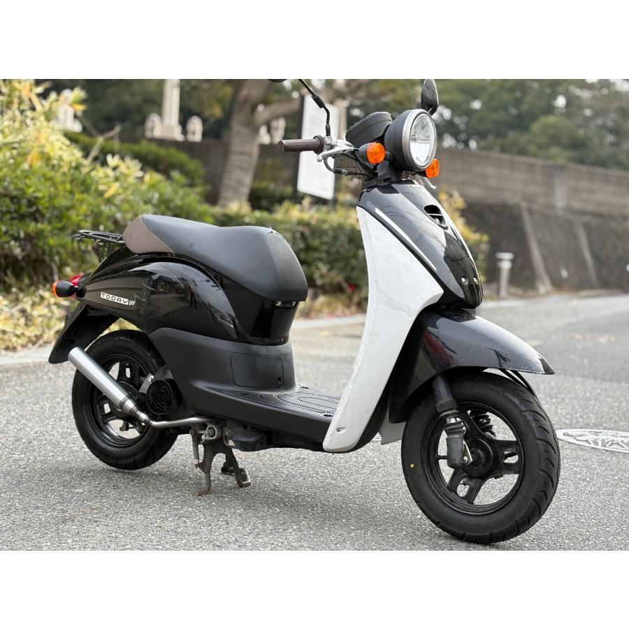 ホンダ トゥディ用マフラー ONEDAY CLEAR クリア塗装 SECRETSPEED 日本
