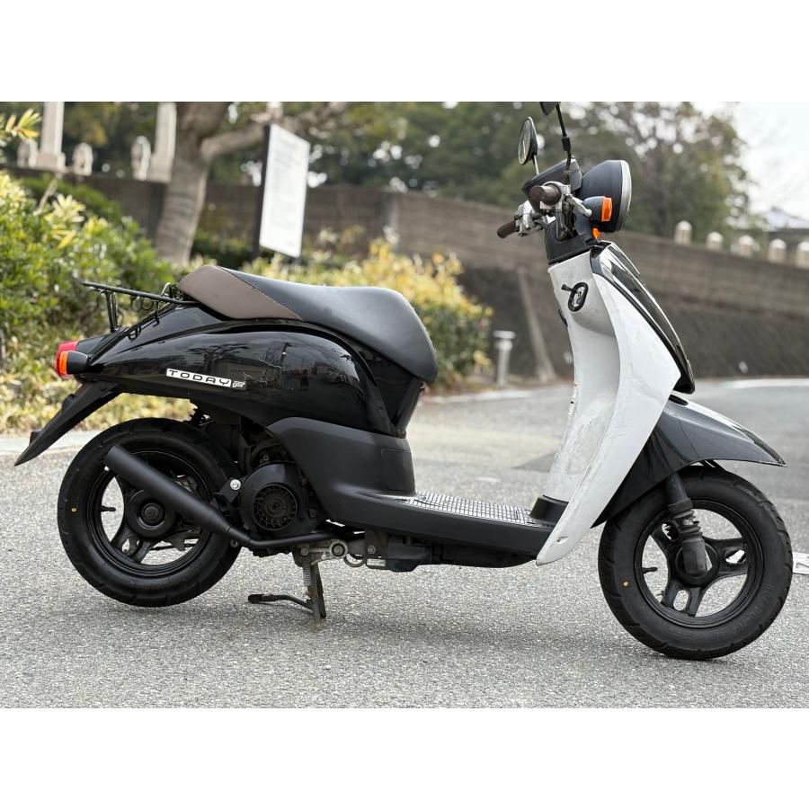 ホンダ トゥディ用マフラー ONEDAY BLACK 黒塗装 SECRETSPEED 日本製