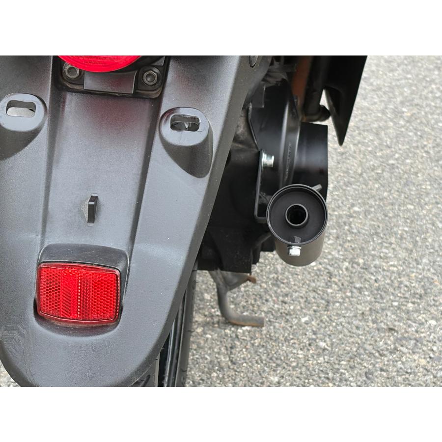 ホンダ トゥディ用マフラー ONEDAY BLACK 黒塗装 SECRETSPEED 日本製