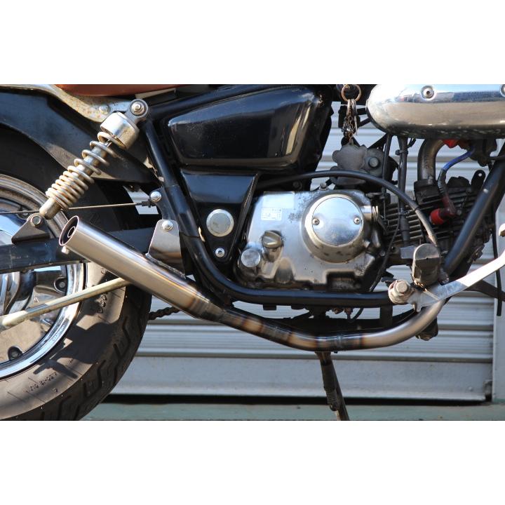 ホンダ マグナ50用マフラー BURST《バースト》クリア 新商品 ホンダ マグナ50用マフラー BURST《バースト》クリア 新商品