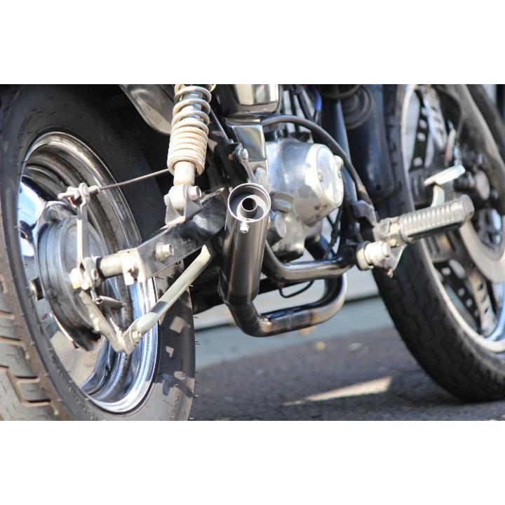 ホンダ マグナ50用マフラー BURST《バースト》クリア 新商品 ホンダ マグナ50用マフラー BURST《バースト》クリア 新商品