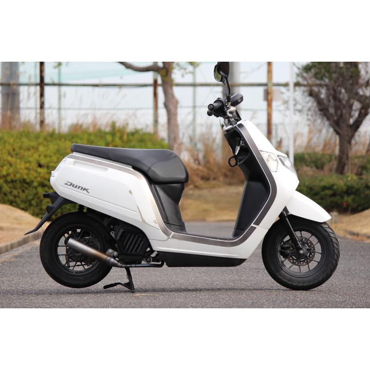 ホンダ DUNK用マフラー HOTSHOT インジェクション用 50φ 耐熱クリア