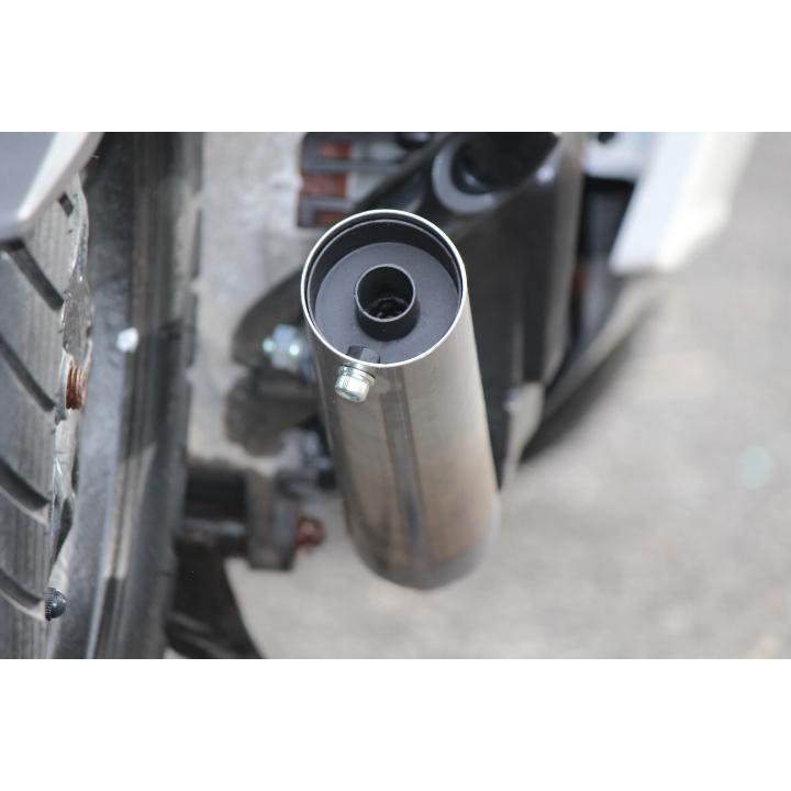 ホンダ DUNK用マフラー HOTSHOT インジェクション用 50φ 耐熱クリア 